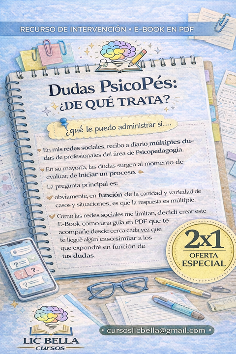 Dudas psicope : E- book con respuestas claves 