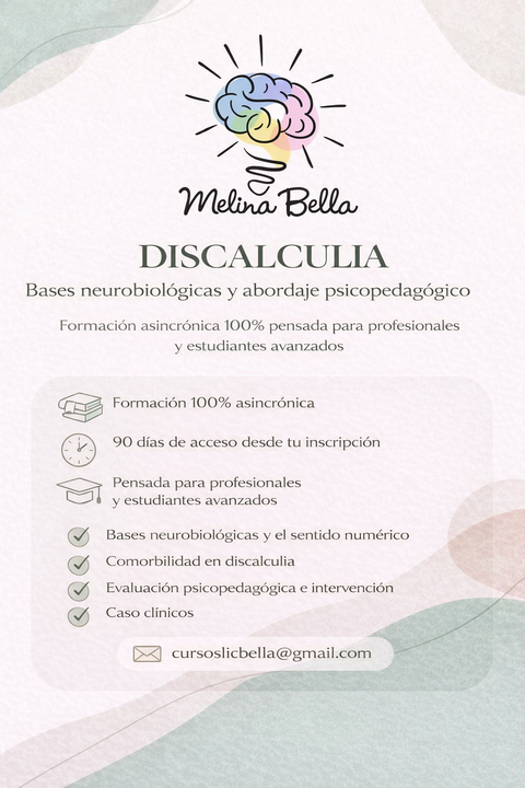 Discalculia: diagnóstico e intervención 