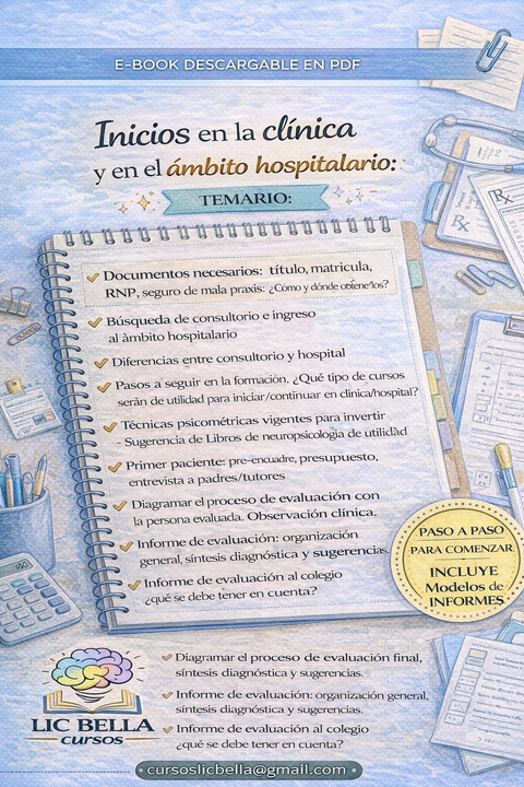 Inicios en la clínica y en hospital