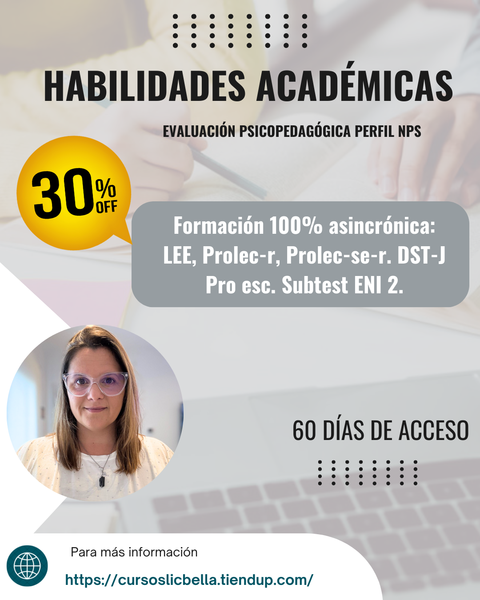 Evaluación de la lectura, escritura y cálculo 