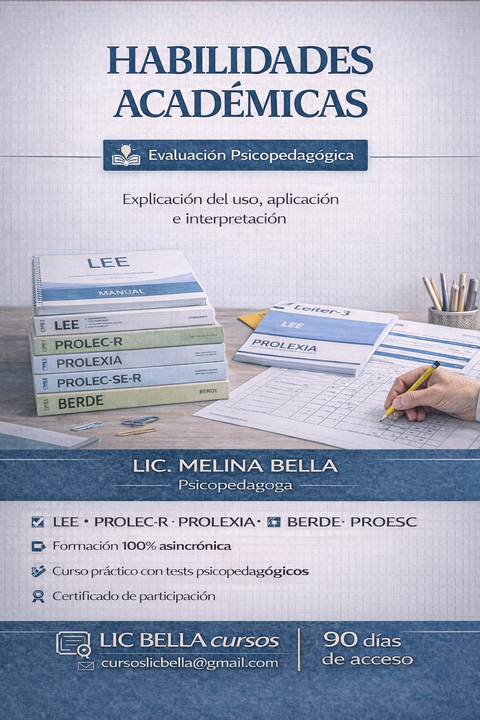 Evaluación de las habilidades académicas