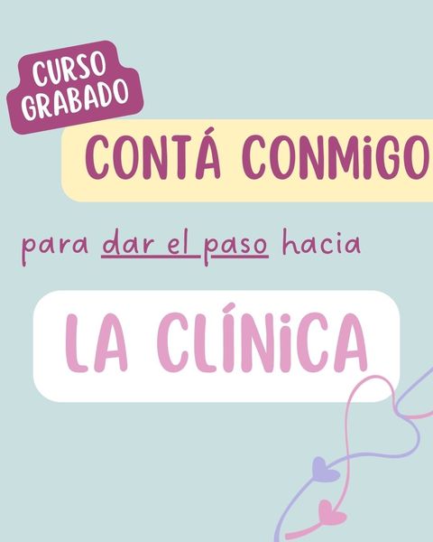 Curso - Cuenta Conmigo para dar el paso a la clínica 