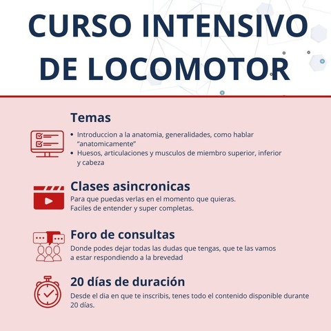 CURSO INTENSIVO DE SISTEMA LOCOMOTOR