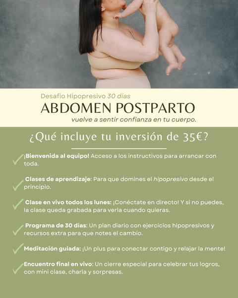 Desafío Abdomen INTENSIVO: 30 Días de Transformación