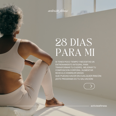 Programa de 28 días (3 veces por semana)