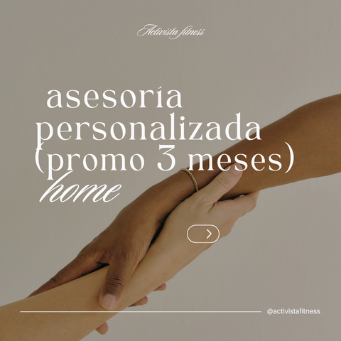 Asesoria personalizada para CASA, PROMO 3 meses!- 10 % de descuento