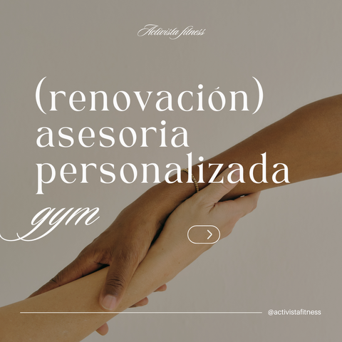 Renovación asesoría GYM (con %)