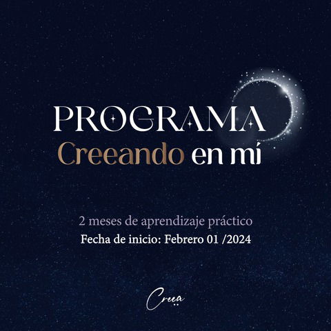 Programa Creeando en Mí