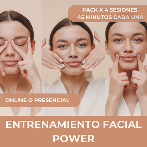 Entrenamiento FACIAL Power - Pack x 4