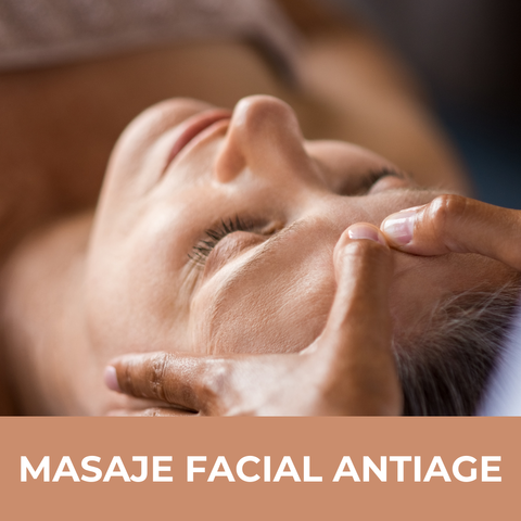 Masaje Antiage Facial con Drenaje Linfatico