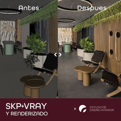 Sketchup + vray y renderizado