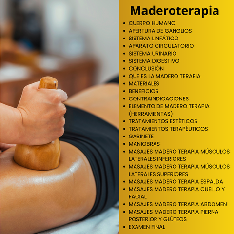 Curso online de Maderoterapia
