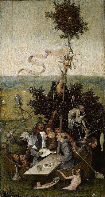 El Navío de los Locos – Hieronymus Bosch (1490–1500)