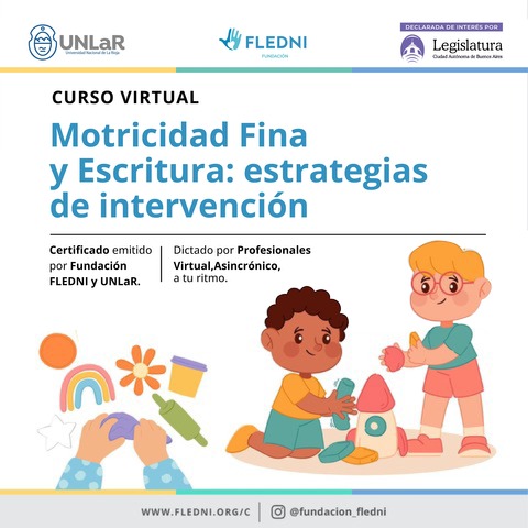 Curso de Motricidad Fina y Escritura: estrategias de intervención.  
