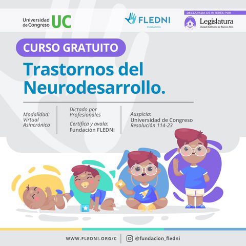 Certificado curso Trastornos del Neurodesarrollo Infantil 