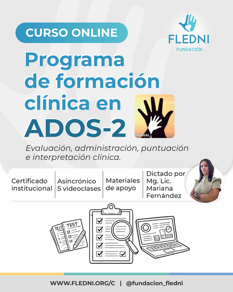 Programa de formación clínica en ADOS-2