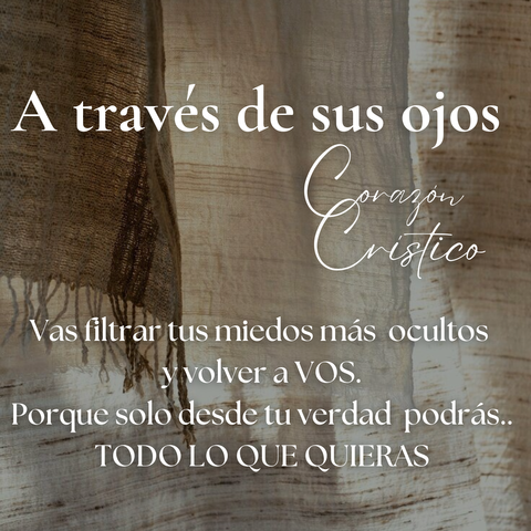  A través de sus ojos. Corazón Crístico