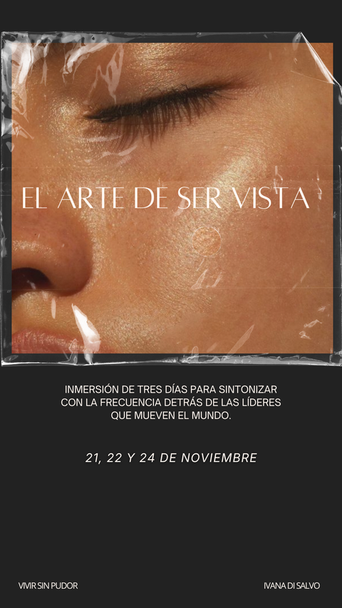 EL ARTE DE SER VISTA