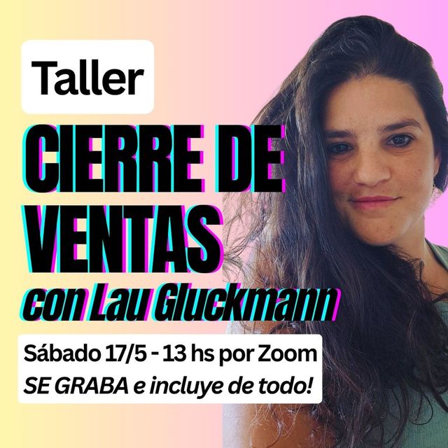 Taller de Cierre de Ventas de Gluck