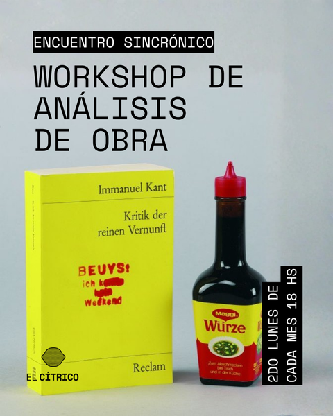 Workshops de Análisis de Obra