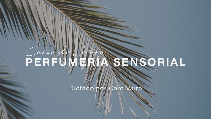Curso de Verano: Perfumería Sensorial