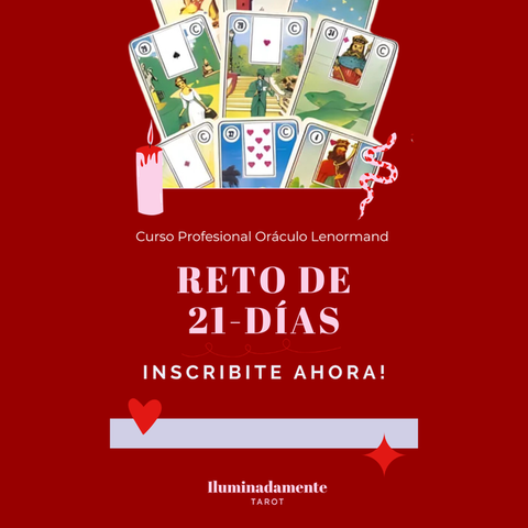 Reto 21 días: Curso profesional Oráculo de Lenormand 