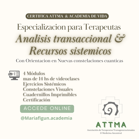 Especializacion de Análisis Transaccional y recursos sistémicos 