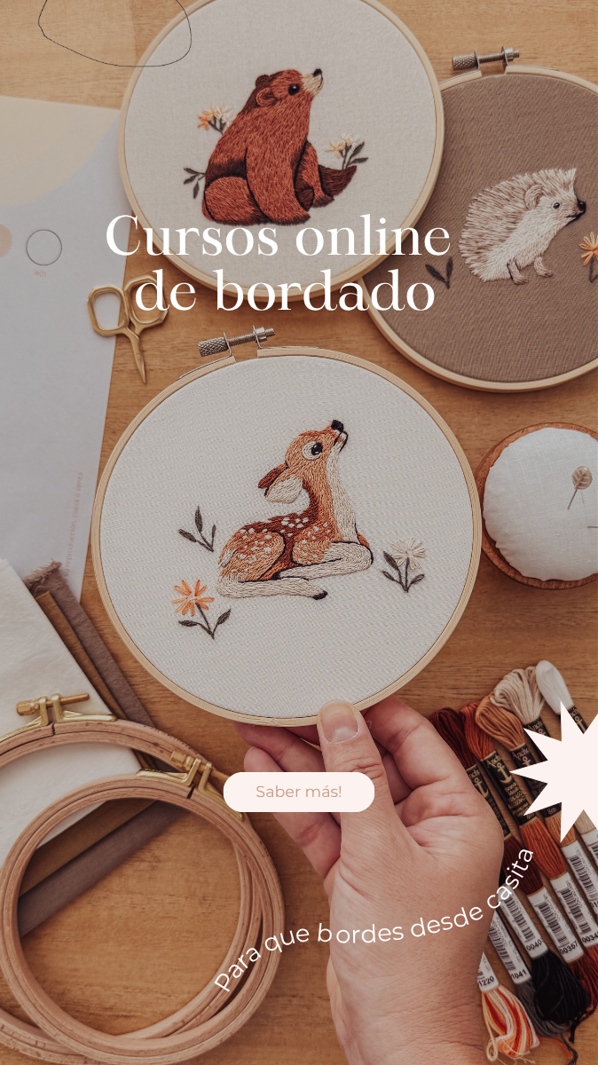 Cursos online de bordado
