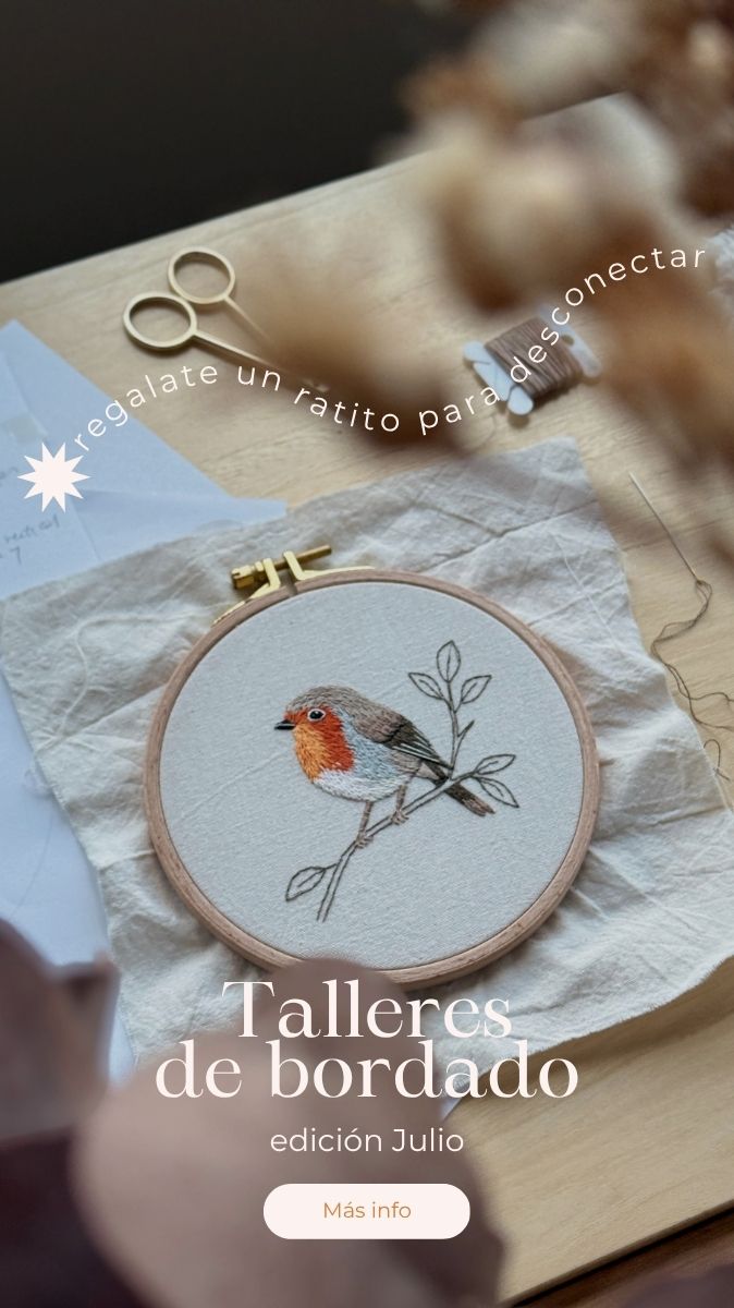 talleres de bordado presenciales