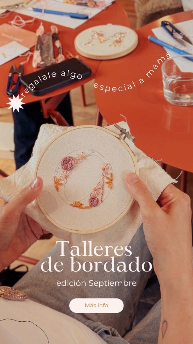 talleres de bordado presenciales