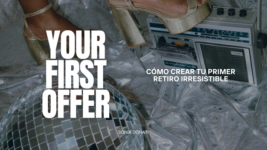 YOUR FIRST OFFER