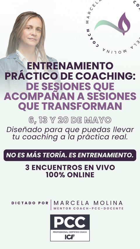 Entrenamiento práctico de coaching: de sesiones que acompañan a sesiones que transforman