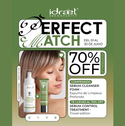 Sebum Cleansing Foam + Sebum Control Treatment