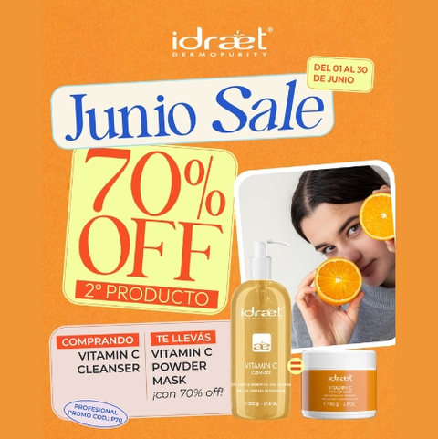 Vitamin C Cleanser + Vit C Powder Mask