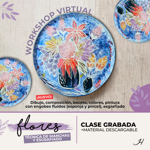Workshop Virtual • FLORES y MANCHAS