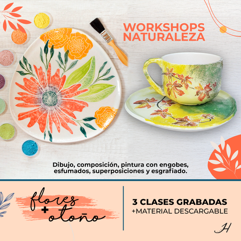 Workshops Naturaleza • Diseño Flores + Otoño
