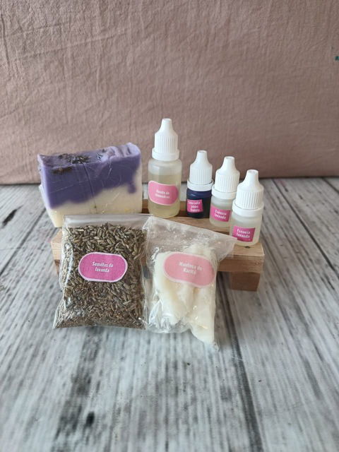 Kit para jabones - Lavanda 