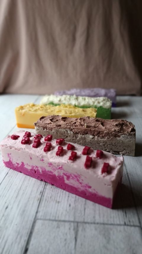 1/2 Lingote de jabones 