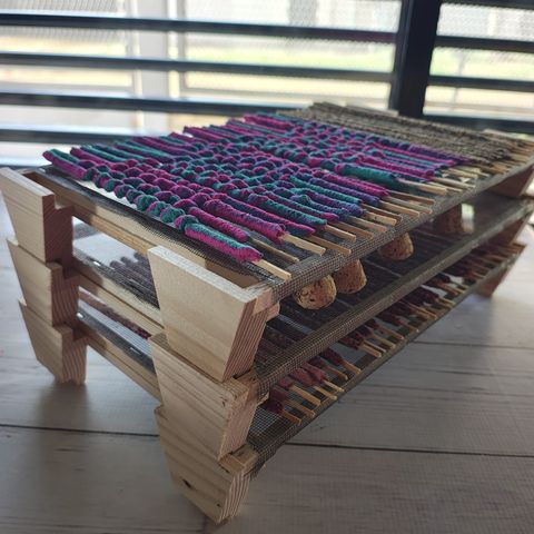 Bastidor para secar tus sahumerios encastrables 