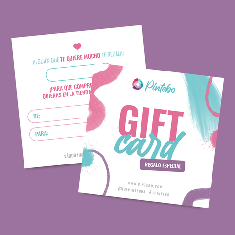 Gift Card medium  (tarjetas de regalo intermedia)