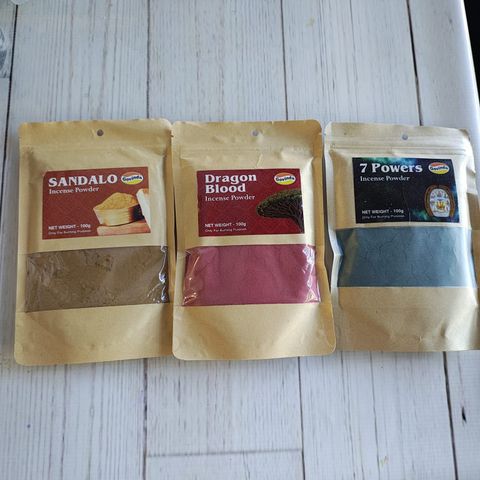 Combo resinas en polvos 4 unidades x 100 gr c/u