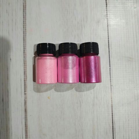 Mica en Polvo 15 gr c/u x 3 unidades color: rosado