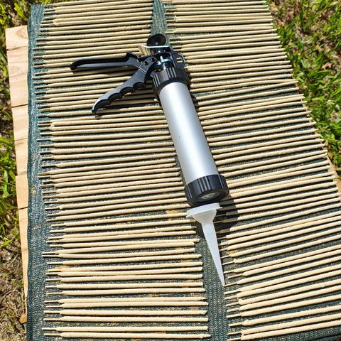 Pistola para hacer sahumerios con la técnica de extrusión (con manga pero mas fácil y rapido