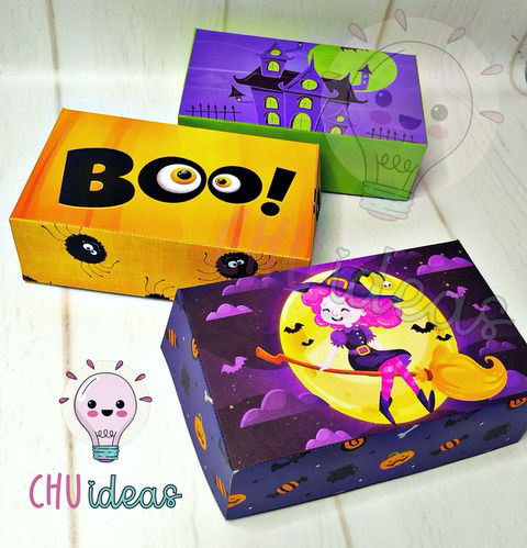 BOX  HALLOWEEN COMPARTIMENTOS X3