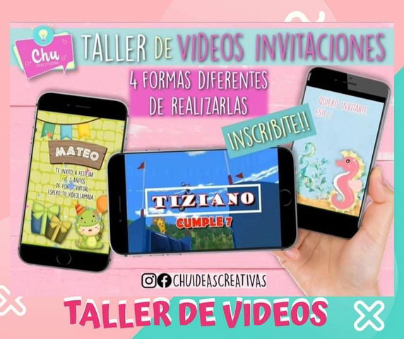 TALLER DE VIDEOS INVITACIONES