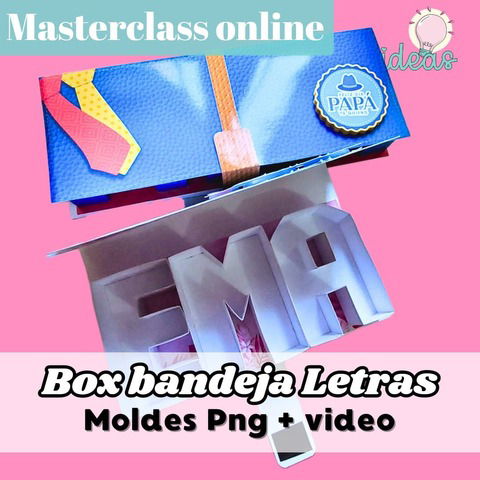 MASTERCLASS BOX BANDEJA LETRAS 