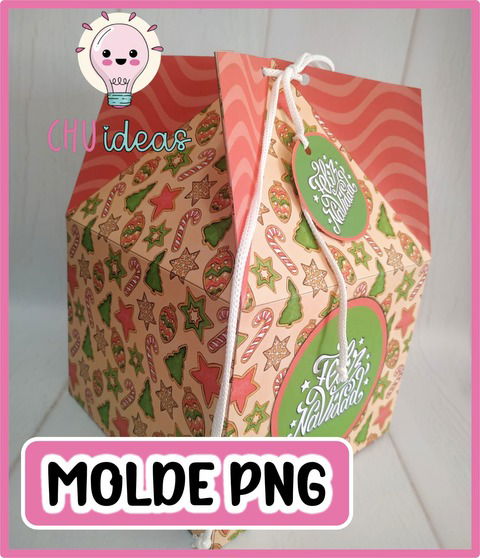 MOLDE PNG BOX PANDULCE MODELO 1