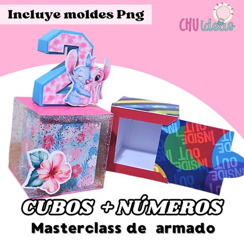 BOX CRISTAL COMPARTIMENTO SECRETO + MINI NUMEROS 3D MASTERCLASS