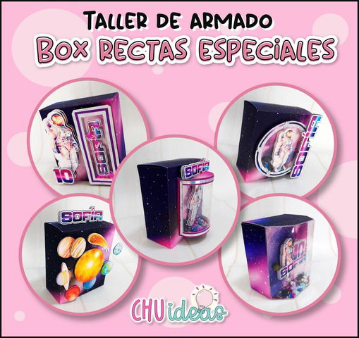 Mega pack Box rectas especiales ¨Taller de armado¨