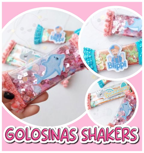 TALLER GOLOSINAS SHAKERS LIQUIDOS Y SOLIDOS